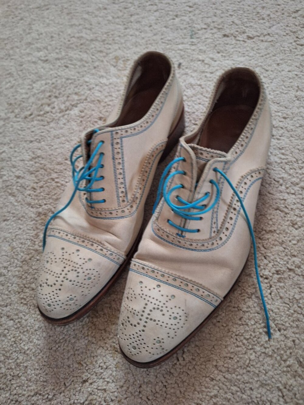 Fluevog Oxfords Ivory Womens 9